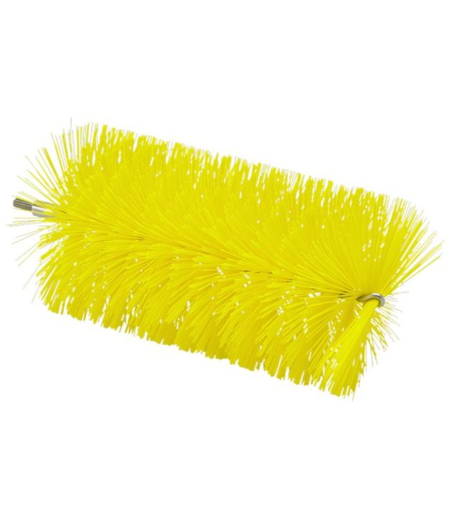 Vikan Pijpenborstel Ø90x200mm, Medium, geel