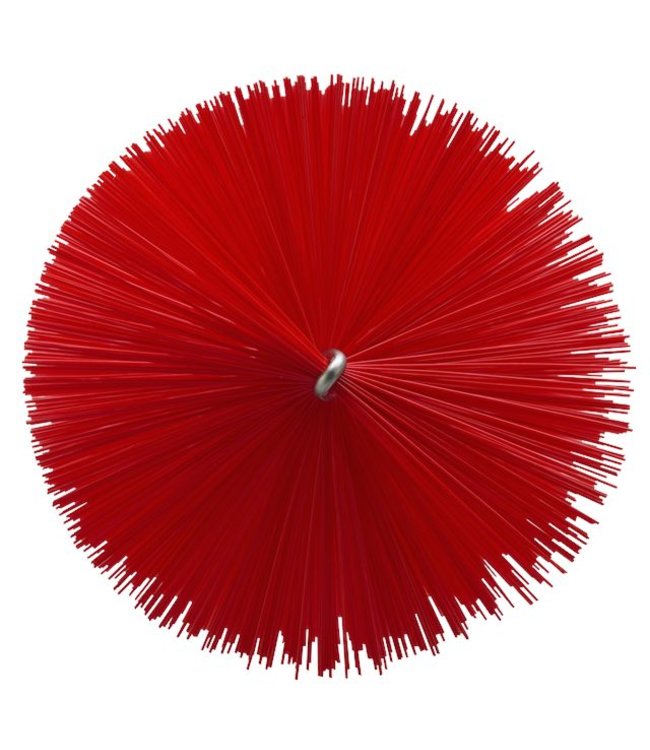Vikan Pijpenborstel Ø90x200mm, Medium, rood