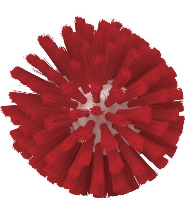 Vikan Vikan, Wormhuisborstelkop, medium Ø135x130mm, rood