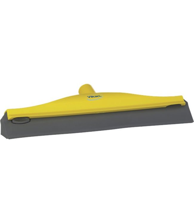 Vikan, Condenstrekker, stevig rubber, 40cm, geel