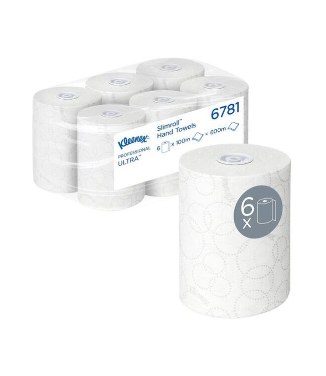 Kleenex® Ultra™ Slimroll™ Handdoeken - Rol / Wit