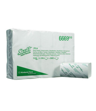 Scott Control Scott® Control™ Handdoeken - Gevouwen / Wit /Large