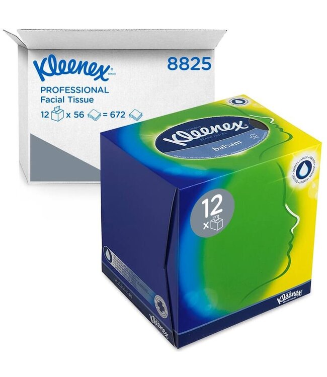 Kleenex® Facial Tissue - Kubus / Wit