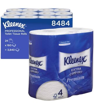 Kleenex Kleenex® Toilettissue Rollen - Kleine rollen / Wit