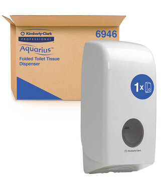 Aquarius Aquarius™ Toilettissue Dispenser - Wit