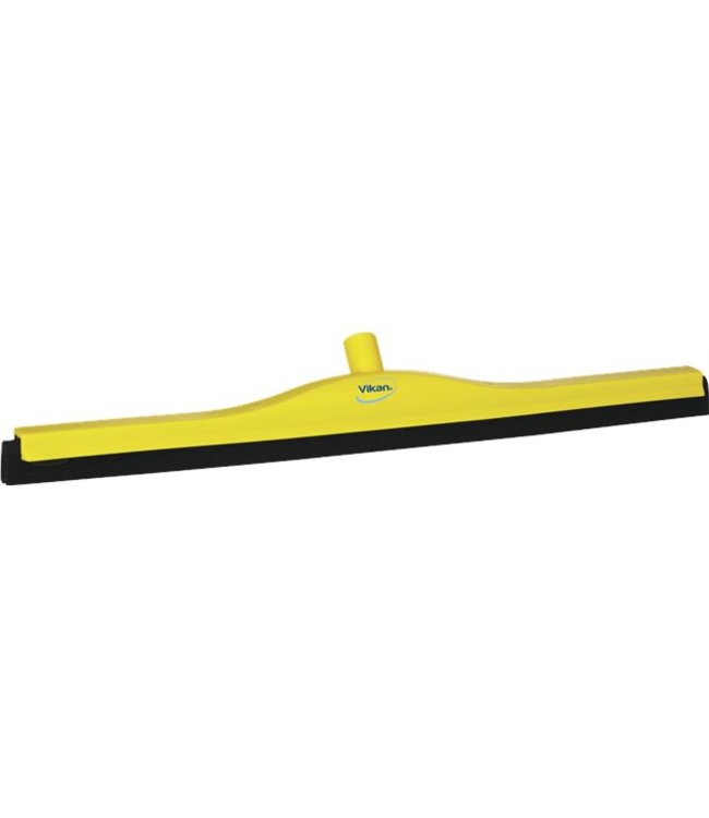 Vikan, Klassieke vloertrekker, vaste nek, 70cm, geel