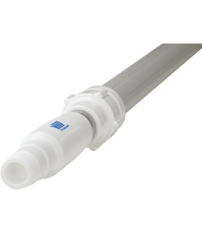 Vikan, Ergonomische telescopische steel, 1575–2780mm, wit