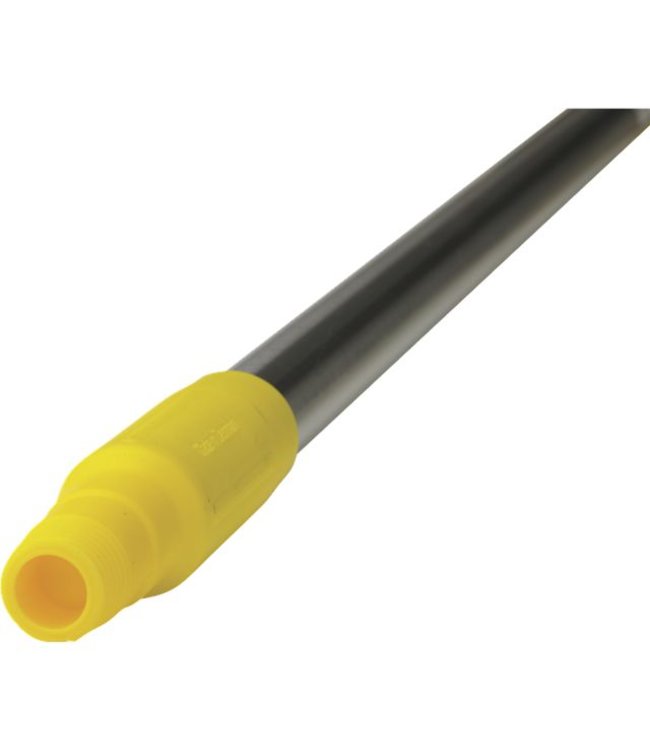 Vikan, Ergonomische rvs steel 150cm, geel