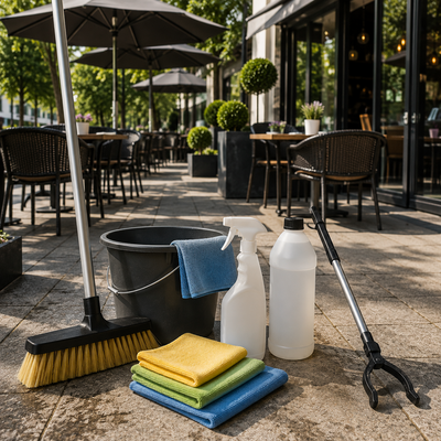 Terras en buitenruimte in de horeca