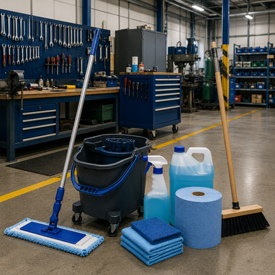 Werkplaats en onderhoud in de industrie