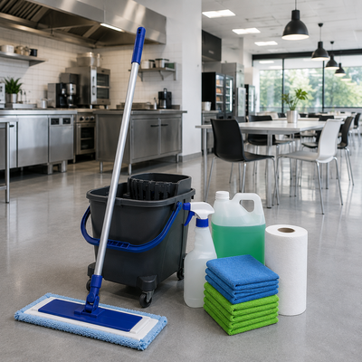 Kantine en keuken in de industrie