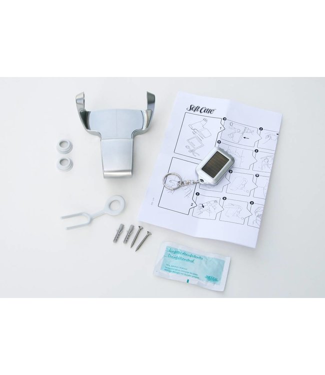 Soft Care Sensations, wandhouder & tape montagekit - 10 stuks