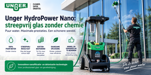 Unger HydroPower Nano: streepvrij glas zonder chemie