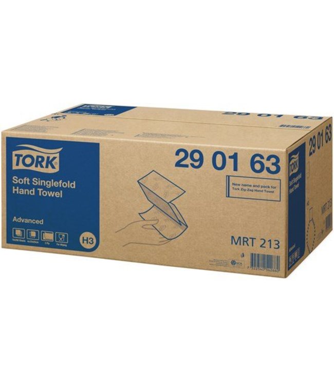 Tork Zachte Z-vouw Handdoek 2-laags Wit H3 Advanced