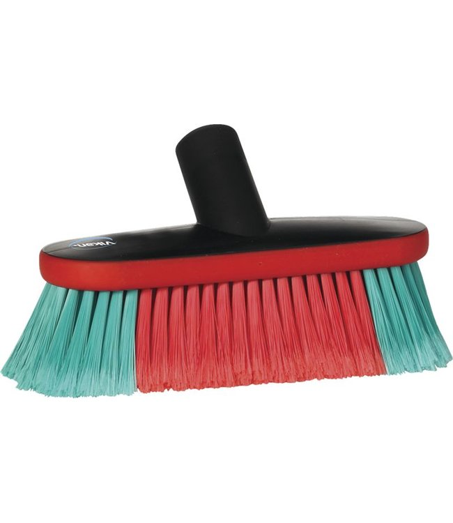 Vikan Ovale autowasborstel met watertoevoer, 23 cm breed
