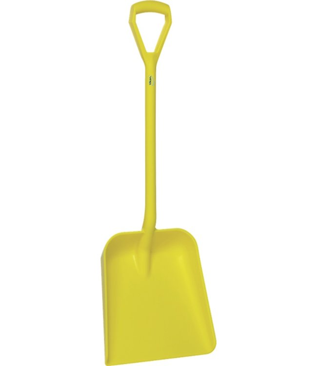 Vikan Vikan, Lichtgewicht schop D-greep, korte steel 1035 mm, geel