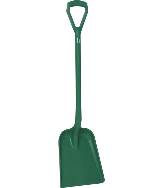 Vikan Vikan. Lichtgewicht schop D-greep, korte steel 1040mm, groen