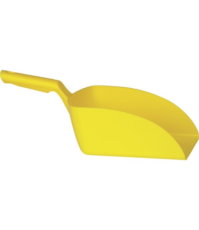 Vikan, Rechte handschep, groot, 2 liter, geel