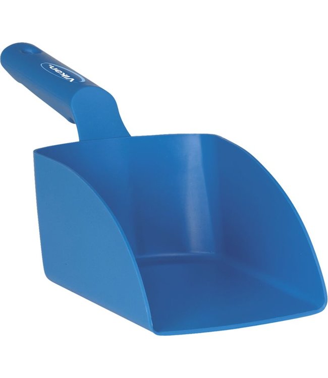 Vikan, Rechte handschep, medium, 1 liter, blauw