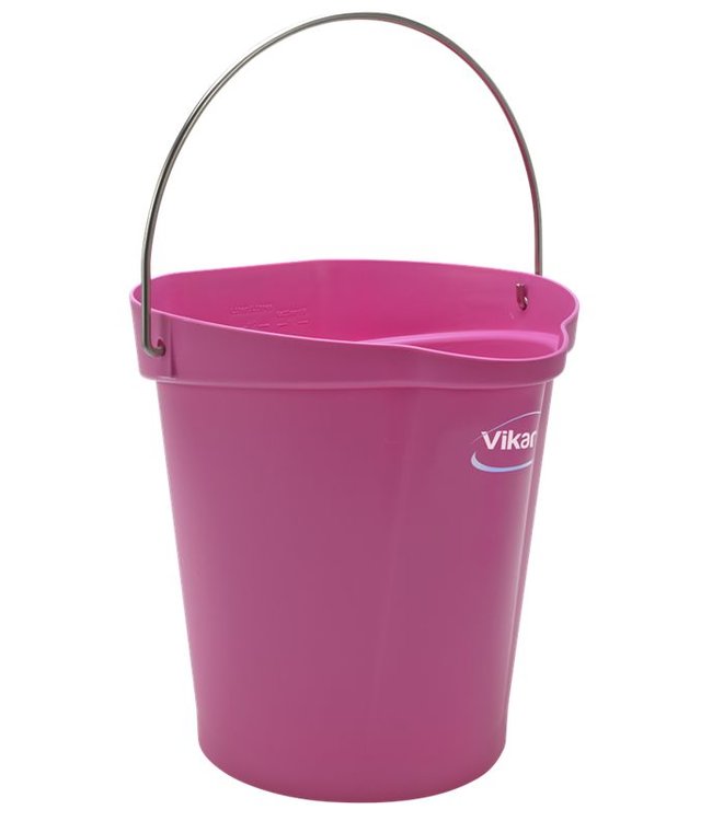 Vikan Vikan, Emmer 12 liter, roze