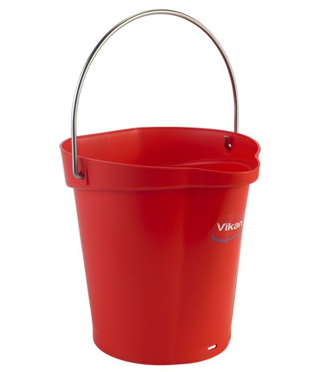 Vikan Vikan, Emmer 6 liter, rood