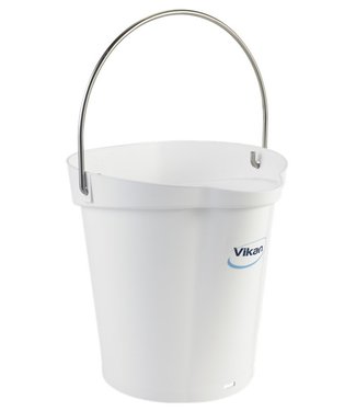 Vikan Vikan, Emmer 6 liter, wit