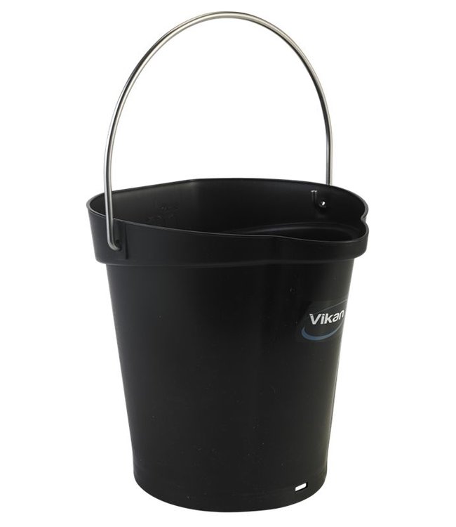 Vikan, Emmer 6 liter, zwart