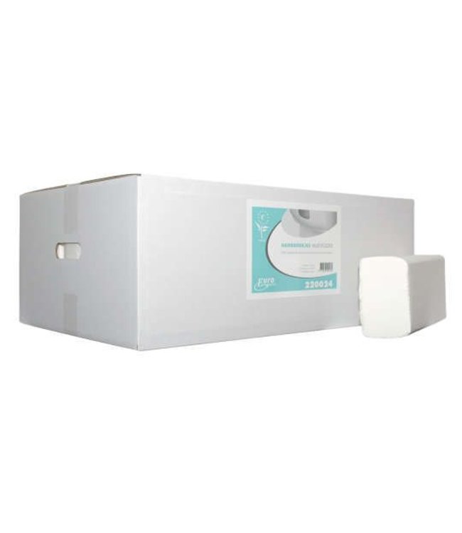 Euro Products 2 laags Vouwhanddoekjes Euro Multifold verlijmd