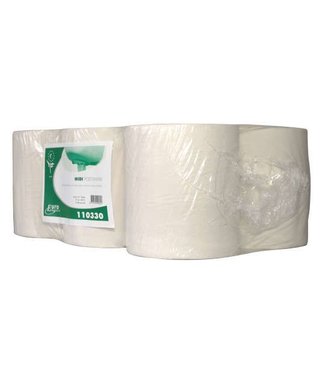 Euro Products Euro Products 1-laags Midi poetspapier Euro naturel wit