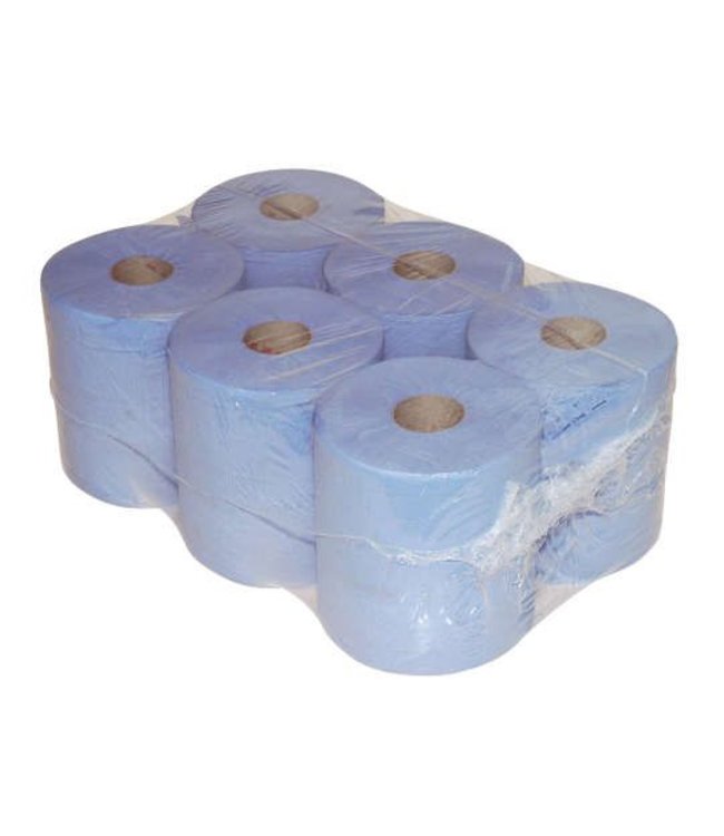 Euro Products 1-laags  Midi poetspapier blauw