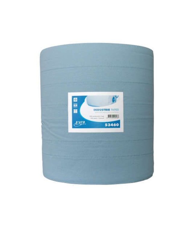 Euro Products 3-laags Industriepapier blauw recycled verlijmd