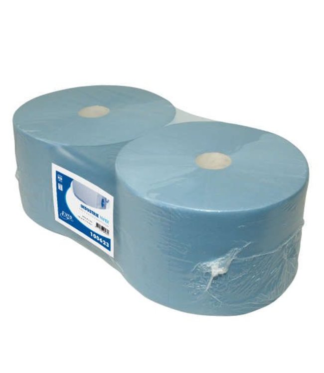 Euro Products 3-laags Industriepapier blauw cellulose verlijmd