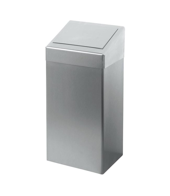 Euro Products Afvalbak 50 ltr, RVS mat geslepen