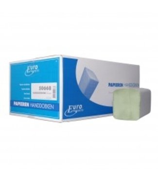 Euro Products Euro products Z-vouw, 1 laags Vouwhanddoekjes Groen