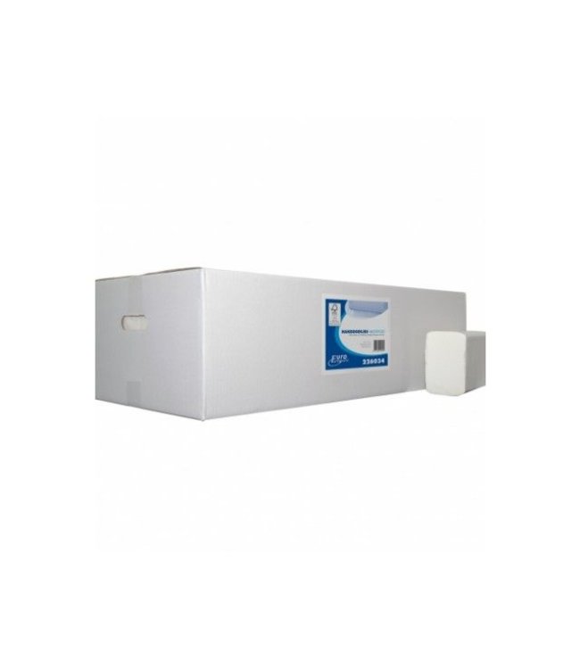 Euro Products  2 laags Vouwhanddoekjes Euro Multifold verlijmd