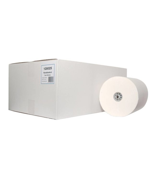 Euro Products 2-laags Handdoekrol Cellulose verlijmd