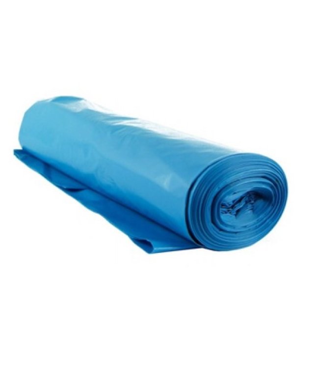 Containerzakken 65/20 x 125cm, T70, Blauw (10 rollen)