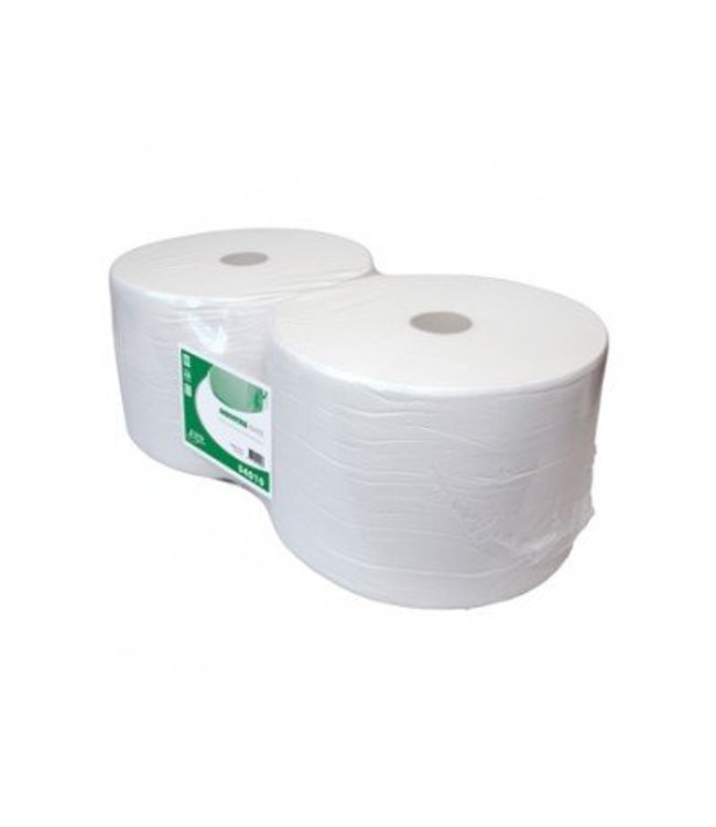 Euro Products 1-laags Industriepapier Recycled wit