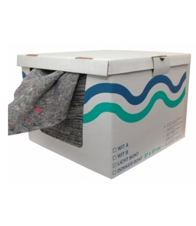 Euro Products Donkerbonte doek A-kwaliteit, 37cm x 37cm