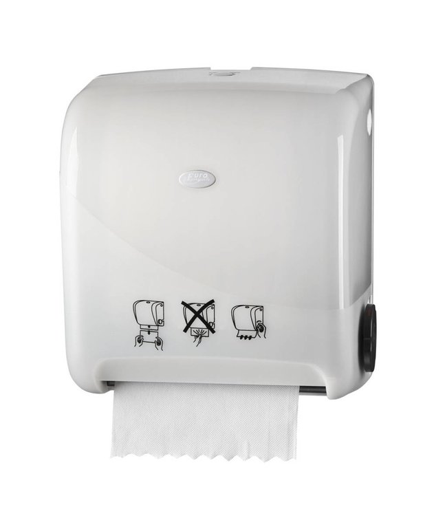 Euro Products Pearl White Handdoekautomaat - Autocut Euro Matic