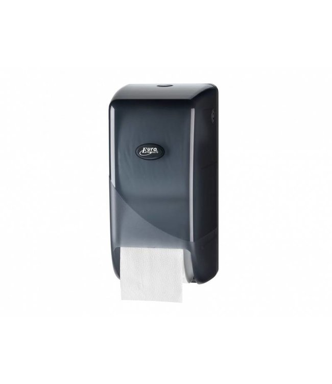 Euro Products Euro Products Pearl Black Toiletrolhouder - Doprollen