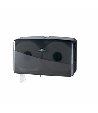 Euro Products Euro Products Pearl Black Jumbo toiletrolhouder - Duo mini