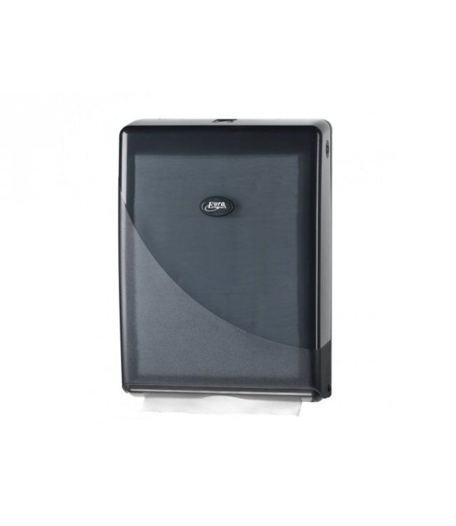 Euro Products Pearl Black Handdoekdispenser - Multifold, C-fold