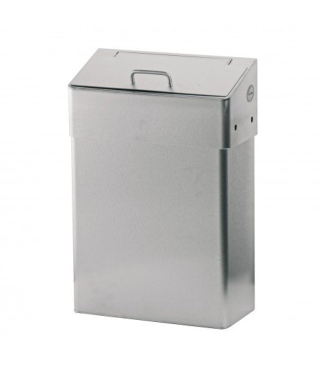 Euro Products Hygiënebak met dichte inwerpklep - 10 liter