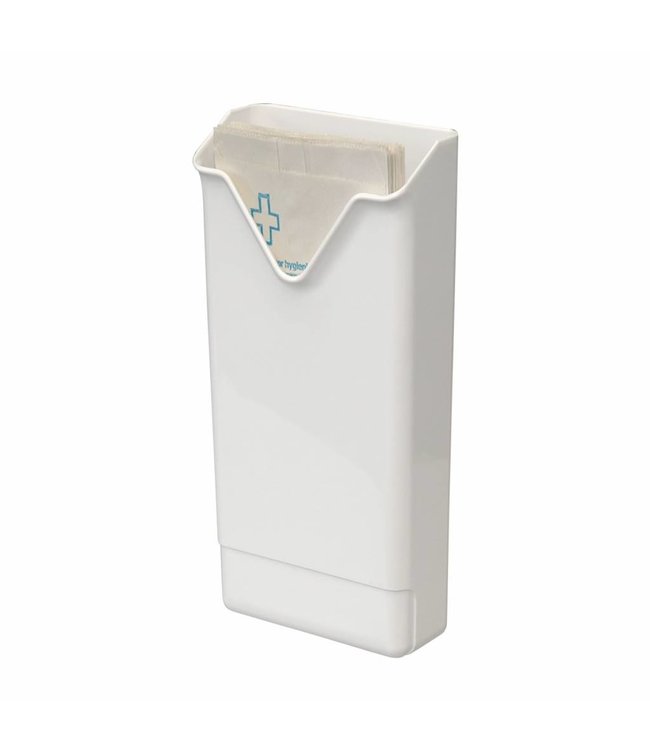 Euro Products Damesverbandzakhouder wit kunststof