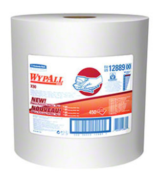 Kimberly Clark WYPALL* X90 Doeken - grote rol - Blauw