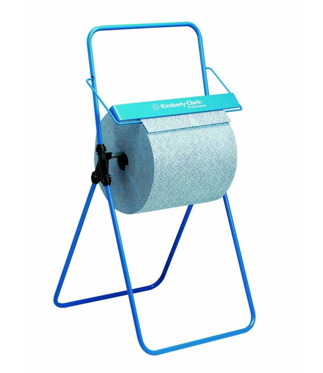 Kimberly Clark KIMBERLY-CLARK PROFESSIONAL* Poetsdoeken Vloerdispenser - grote rol - Blauw