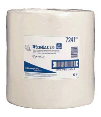 Kimberly Clark WYPALL* L20 Poetsdoeken - grote rol - Wit