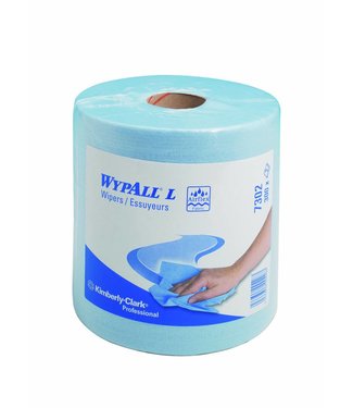 Kimberly Clark WYPALL* L30 Poetsdoeken - combirol - Blauw