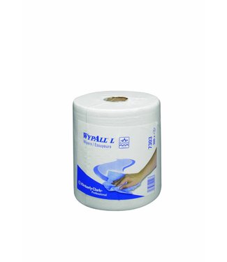 Kimberly Clark WYPALL* L30 Poetsdoeken - combirol - Wit